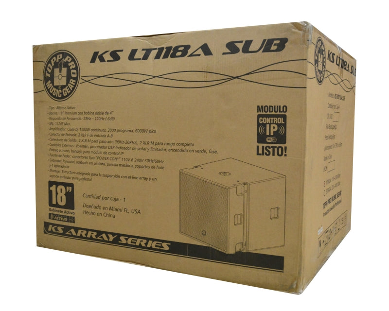Subwoofer Topp Pro Ks-lt118a-sub