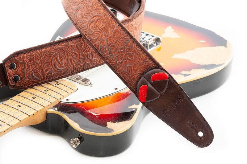 Correa Righton Guitarra Electrica y Acustica Sandokan 60 Marrón