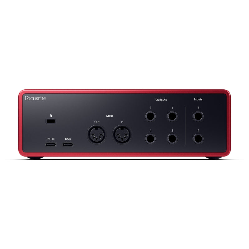 Interfaz Focusrite Scarlett 4I4 4TH Gen
