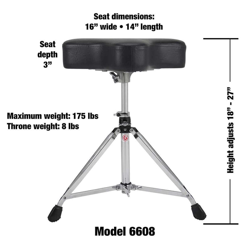 Silla Gibraltar Bateria 6608 - The Music Site