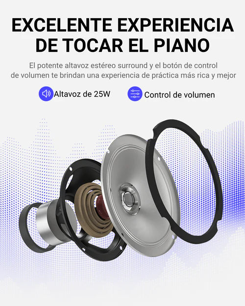 Piano Digital Donner EC3203 DDP-100 Blanco