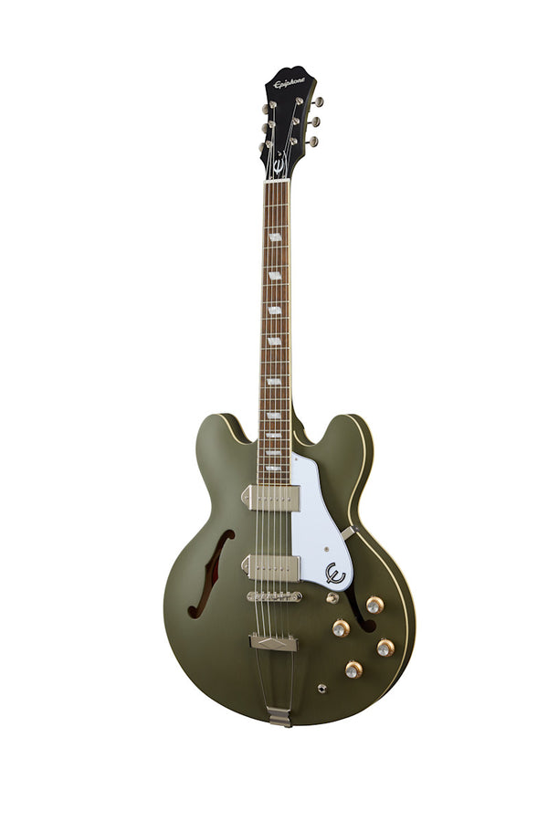 Guitarra Electrica Epiphone Etcawodnh1 Casino Verde Oliva
