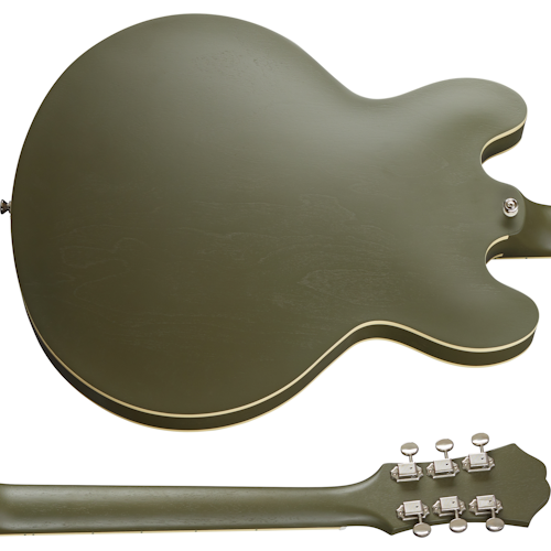 Guitarra Electrica Epiphone Etcawodnh1 Casino Verde Oliva