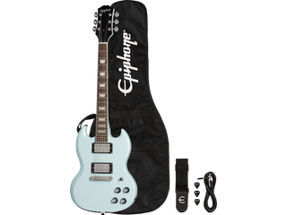 Guitarra Electrica Epiphone SG Es1ppsgfbnh1 Power Player Ice Blue