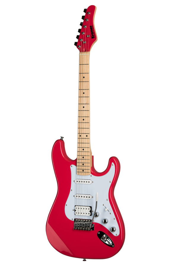 Guitarra Electrica Kramer Kstflfrhsstrbf1 Figured Hss Roja