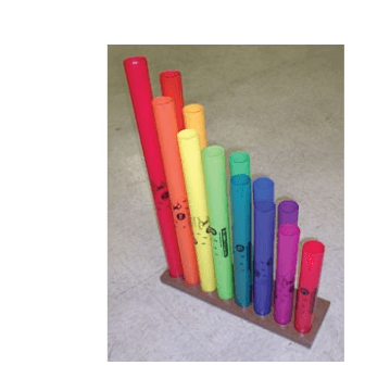 TABLA Boomwhackers BWH13 (Los Boomwhackers se venden por separado) - The Music Site