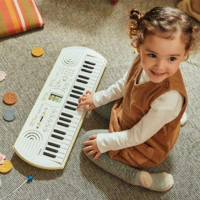 Teclado Casio Sa-80H2 Con Adaptador - The Music Site