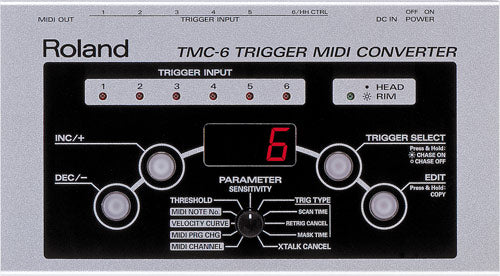 Convertidor De Triggers A MIDI Roland TMC-6 — vista 1