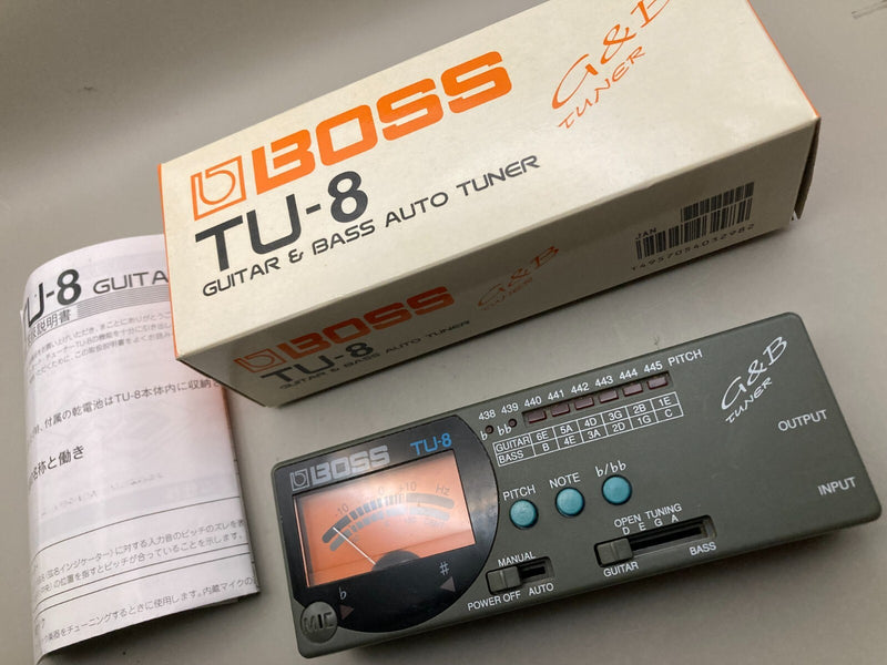 Afinador Boss Tu-8 Guit / Bajo