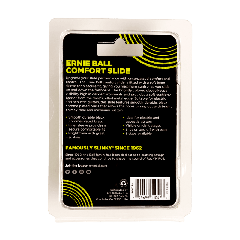 Tubo Deslizante Ernie Ball P04288 (Slide) - The Music Site