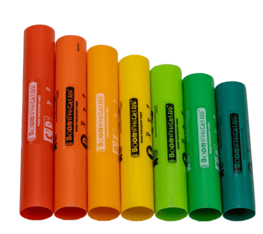 TUBOS Boomwhackers 7-Note Treble Extension Set (BWEG) - The Music Site