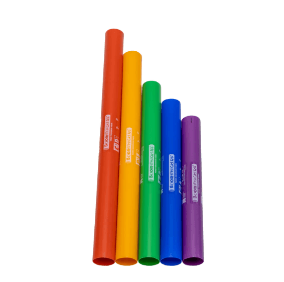 TUBOS Boomwhackers CHROMATIC BWCG 5 NOTAS - The Music Site