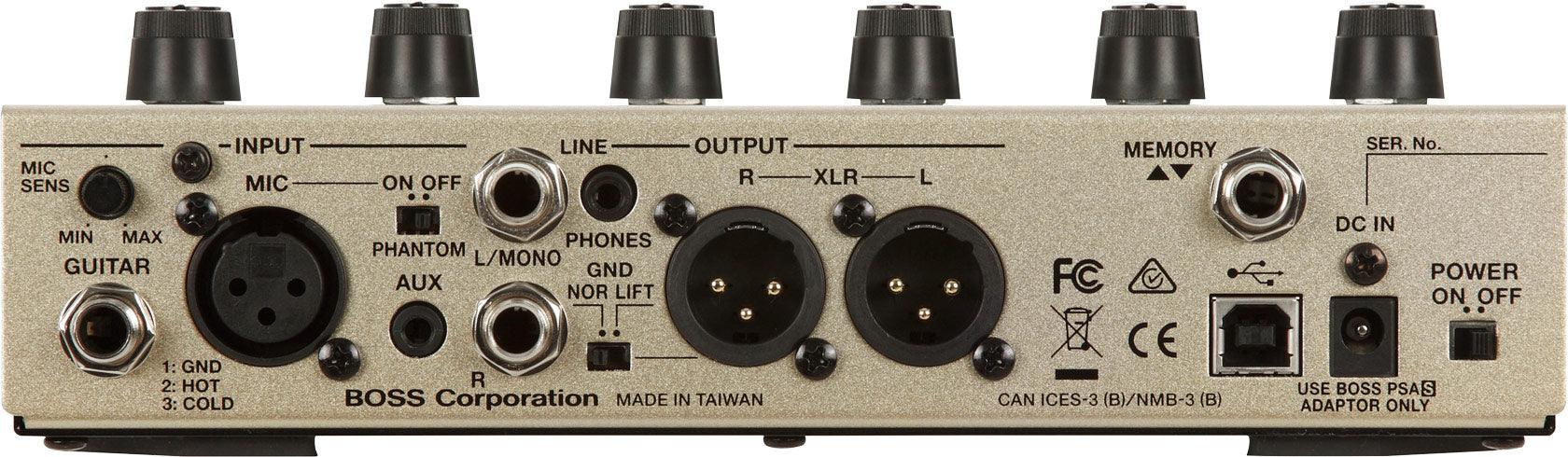 Pedal Boss Ve-8 Acoustic Singer Guitarra Acustica - The Music Site