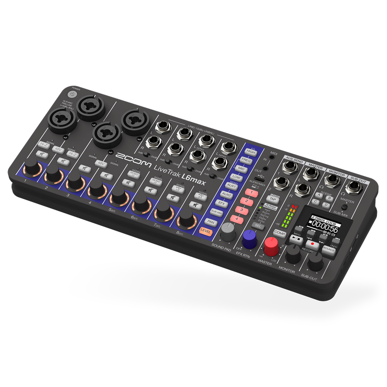 Grabadora Zomm Livetrak L6max/100JA