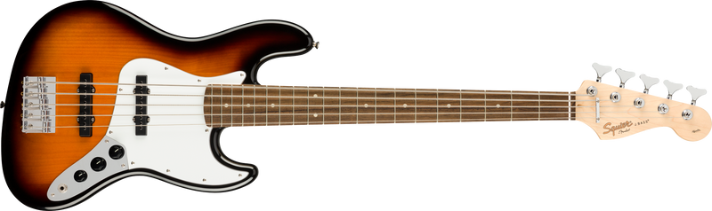 Bajo Electrico Fender Squier Affinity Series™ Jazz Bass® V, diapasón de laurel, Sunburst marrón 0371575532