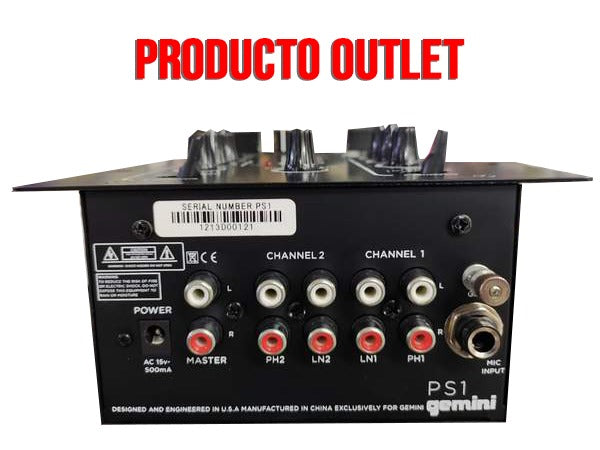 Mezclador Gemini Ps1
