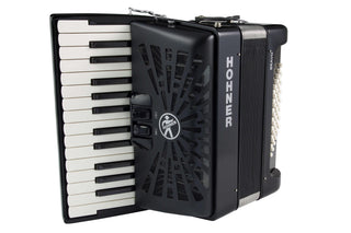 Acordeon Hohner Bravo II 48 Bajos Negro - The Music Site