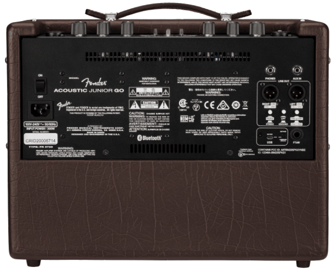 Amplificado Fender Guitarra Acustica Jr Go 120V 2314400000 - The Music Site