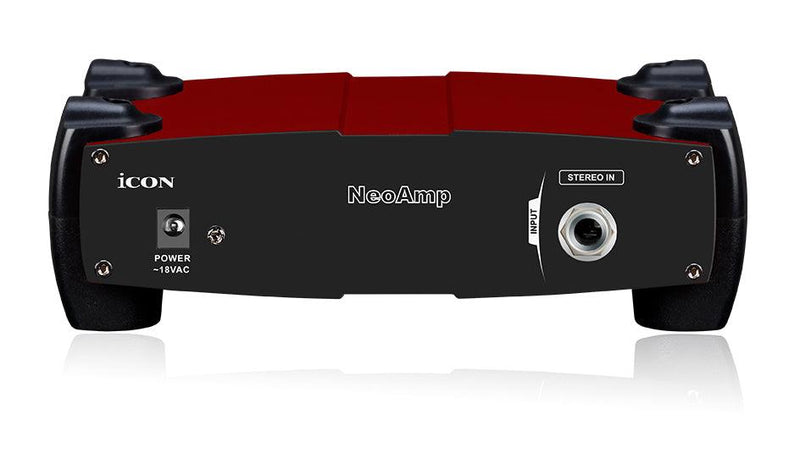 Amplificador De Auriculares Icon Neoamp Rojo - The Music Site