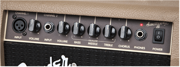Amplificador Fender Acoustasonic™ 15, 120 V 2313700000 - The Music Site