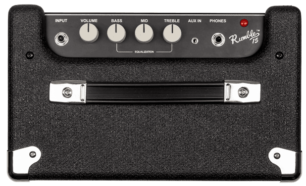 Amplificador Fender bajo Rumble™ 15 (V3), Black and Silver, 120V 2370100000 - The Music Site