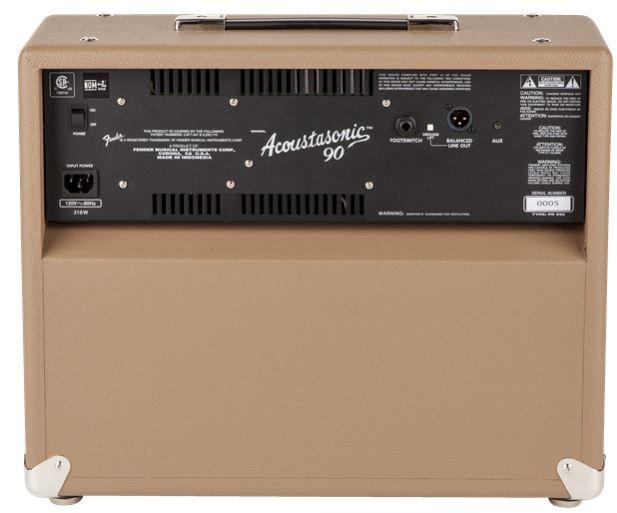 Amplificador Fender Guitarra Acústica Acoustisonic 90 - The Music Site