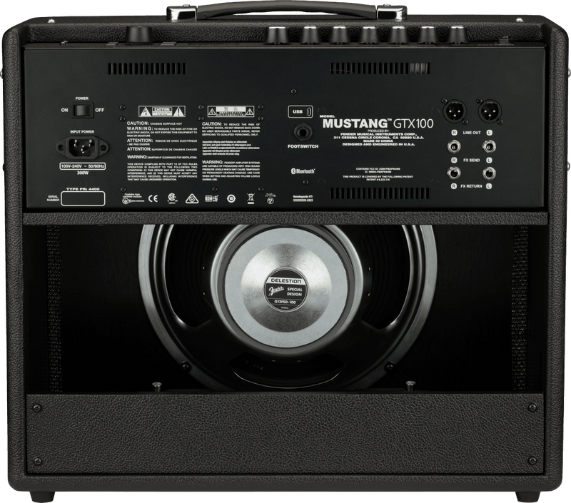 Amplificador Fender Guitarra Eléctrica Mustang Gtx 100 2310700000 - The Music Site