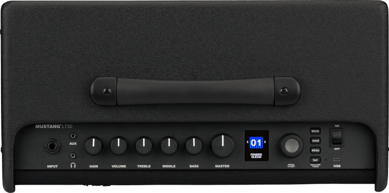 Amplificador Fender Guitarra Eléctrica Mustang Lt 50 120V - The Music Site