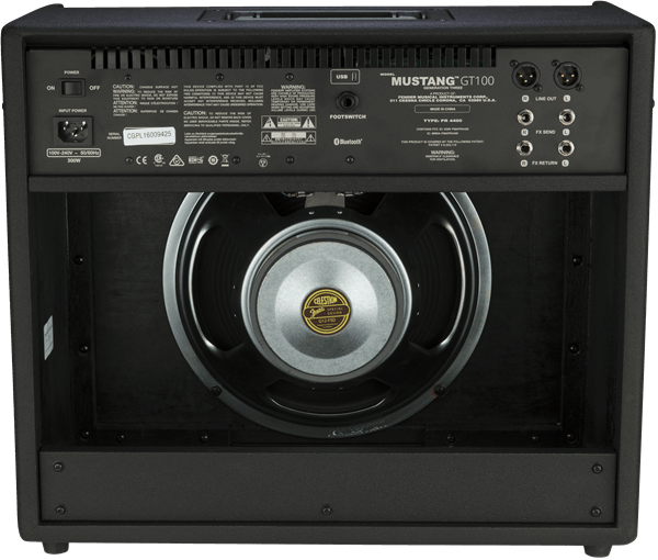 Amplificador Fender Guitarra Eléctrica Mustang™ GT 100, 220V CN 2310208000 - The Music Site