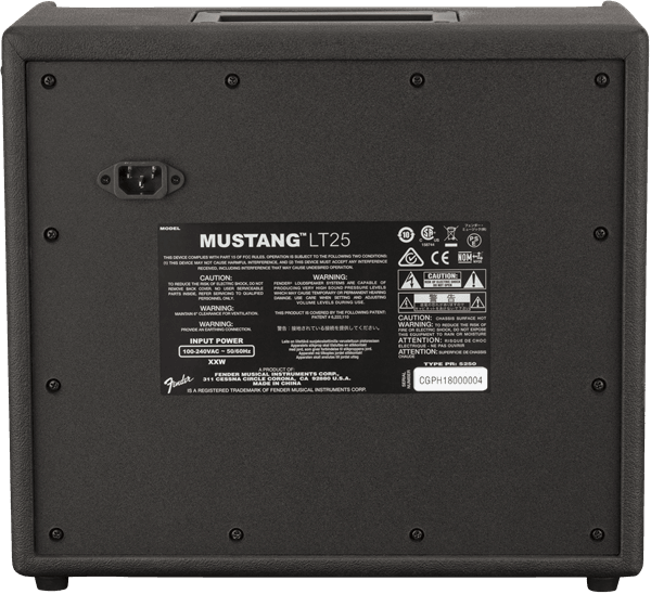 Amplificador Fender Mustang™ LT25, 120 V 2311100000 - The Music Site