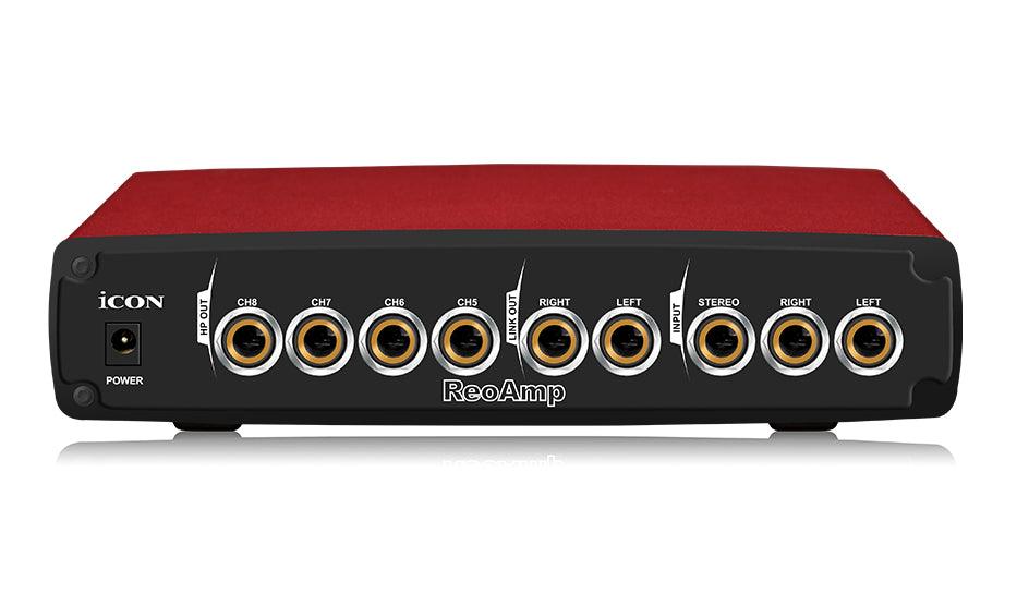 Amplificador Icon Audifonos Reoamp Red - The Music Site