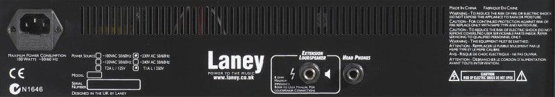 Amplificador Laney De Guitarra Eléctrica Lx65R (65W) - The Music Site