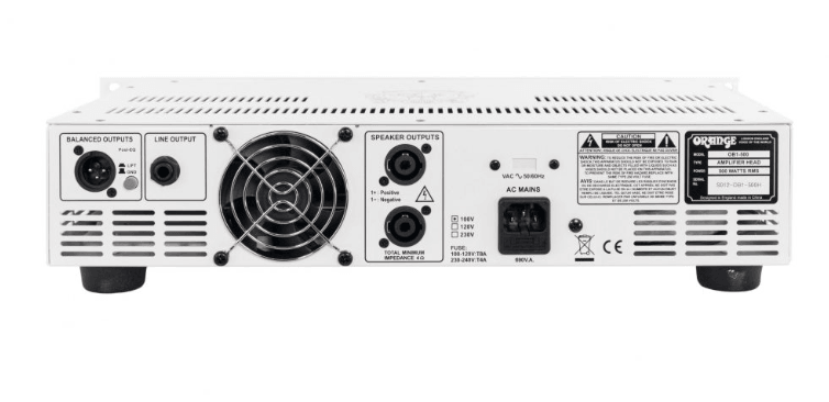 Amplificador Orange De Bajo Rack D-Ob1-500 - The Music Site