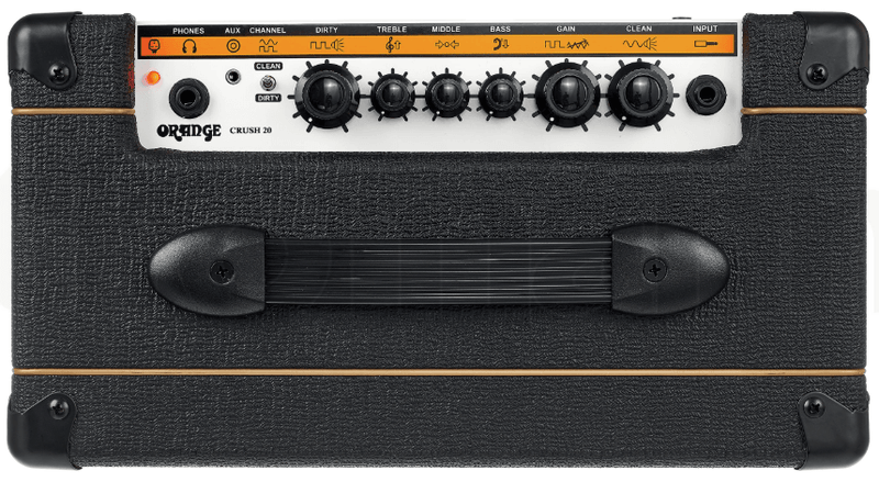 Amplificador Orange De Guitarra Eléctrica D-Crush-20 Black - The Music Site