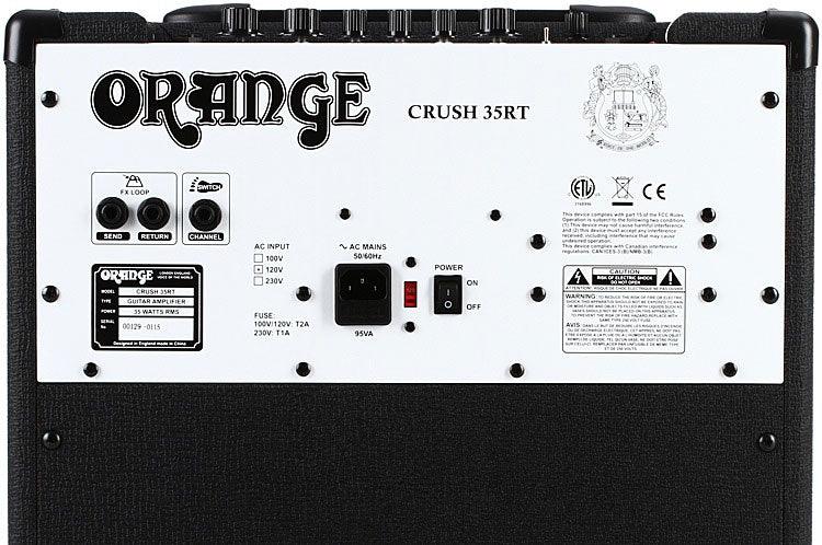 Amplificador Orange De Guitarra Eléctrica D-Crush-35Rt Black - The Music Site