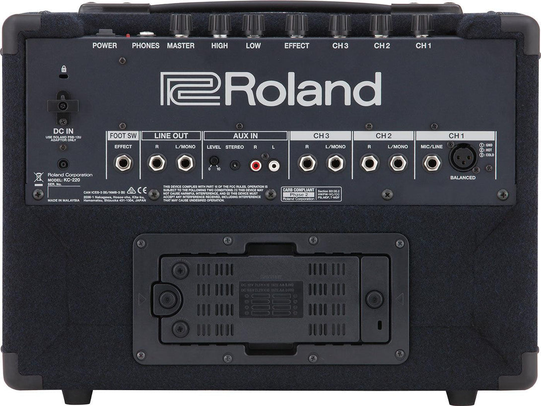 Amplificador Roland De Teclado Kc-220 - The Music Site