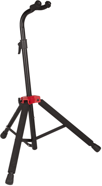 Atril Fender Guitarra Deluxe Hanging Guitar Stand, Black/Red 0991803000 - The Music Site
