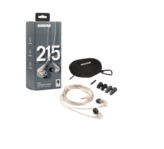 Audifono Shure Se215-Cl Transparente - The Music Site