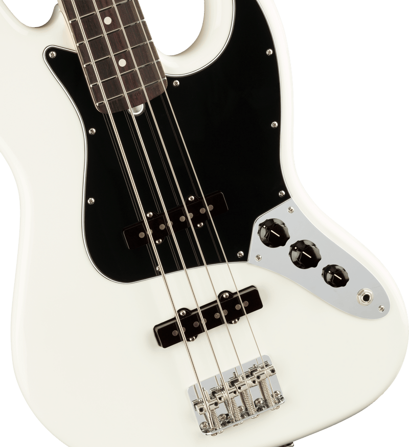 Bajo Electrico Fender American Performer Jazz Bass®, diapasón de palisandro, blanco ártico 0198610380 - The Music Site