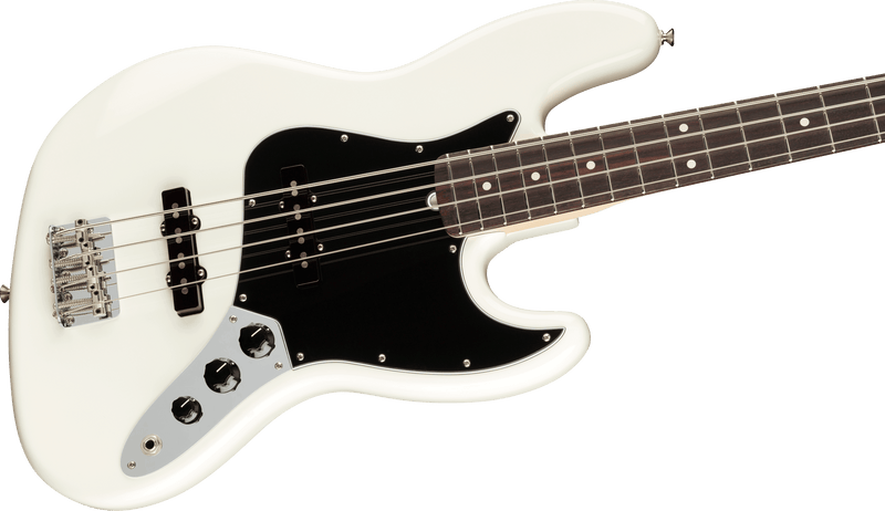 Bajo Electrico Fender American Performer Jazz Bass®, diapasón de palisandro, blanco ártico 0198610380 - The Music Site