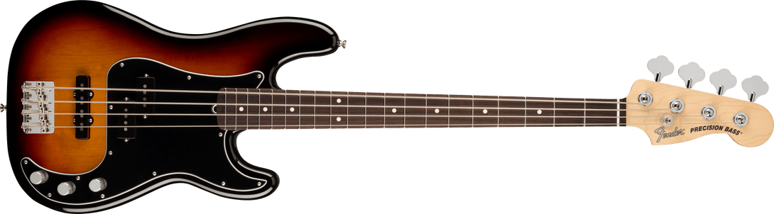 Bajo Electrico Fender American Performer Precision Bass®, diapasón de palisandro, rayos de sol de 3 colores 019800300 - The Music Site