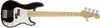 Bajo Electrico Fender American Standard Precision Bass® V (cinco cuerdas), diapasón de arce, negro 0193652706 - The Music Site