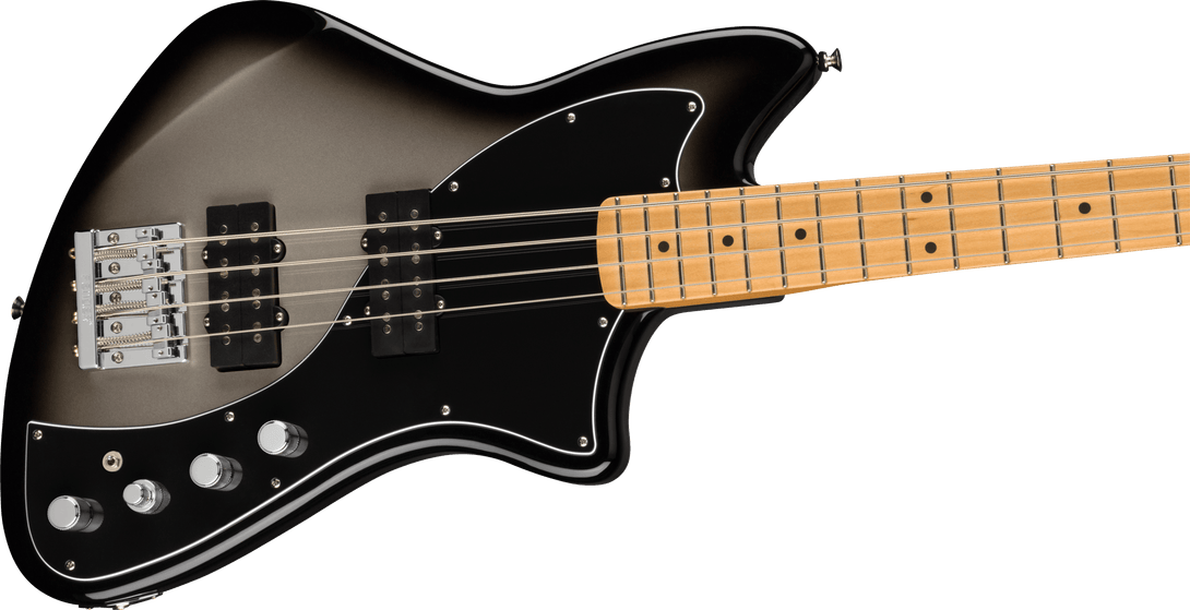Bajo Electrico Fender Bajo Player Plus Active Meteora®, diapasón de arce, Silverburst 0147392391 - The Music Site