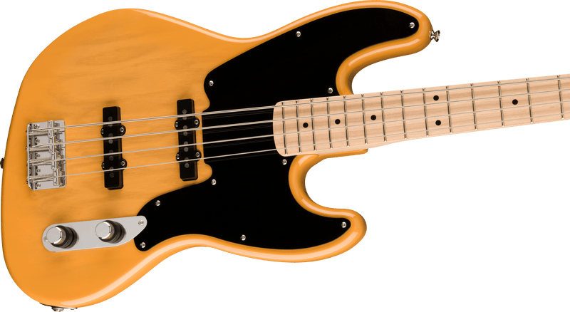 Bajo Electrico Fender Paranormal Jazz Bass® '54, diapasón de arce, golpeador anodizado dorado, negro 0377100550 - The Music Site