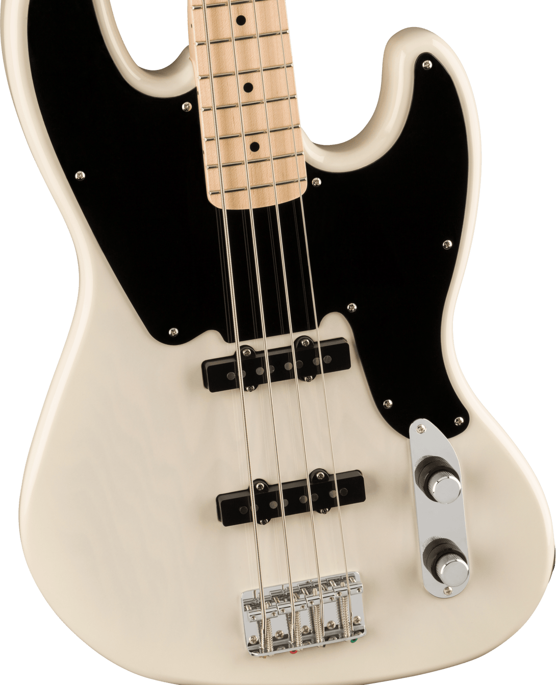 Bajo Electrico Fender Paranormal Jazz Bass® '54, diapasón de arce, golpeador anodizado dorado, negro0377100501 - The Music Site