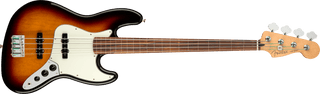 Bajo Electrico Fender Player Jazz Bass® sin trastes, diapasón de Pau Ferro, Sunburst de 3 coloress 0149933500 Fretless - The Music Site