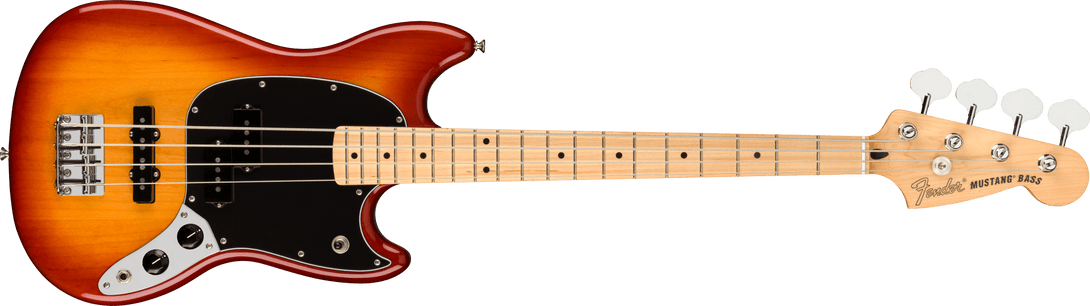 Bajo Electrico Fender Player Mustang® Bass PJ, diapasón de arce, Sienna Sunburst 0144052547 - The Music Site