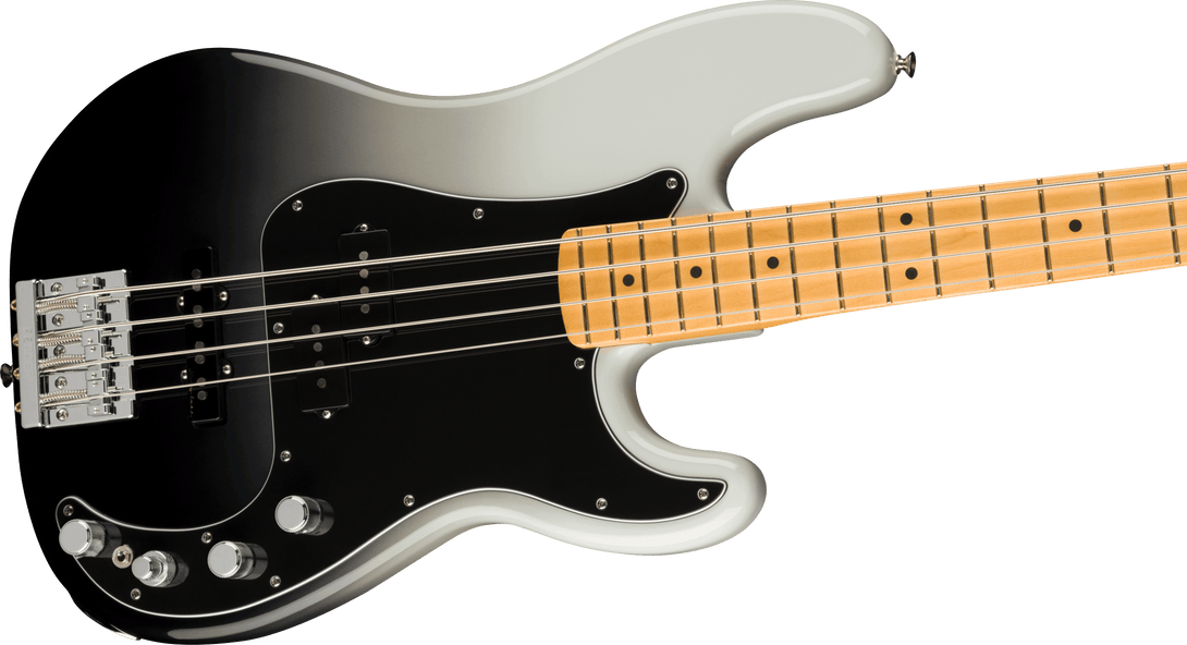 Bajo Electrico Fender Player Plus Precision Bass®, Maple Fingerboard, Silver Smoke 0147362336 - The Music Site