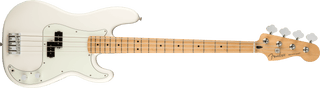 Bajo Electrico Fender Player Precision Bass®, diapasón de arce, blanco polar 0149802515 - The Music Site