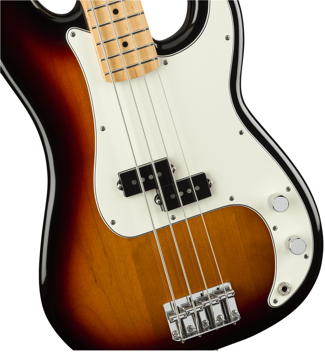 Bajo Electrico Fender Player Precision Bass®, diapasón de arce, rayos de sol de 3 colores 0149802500 - The Music Site